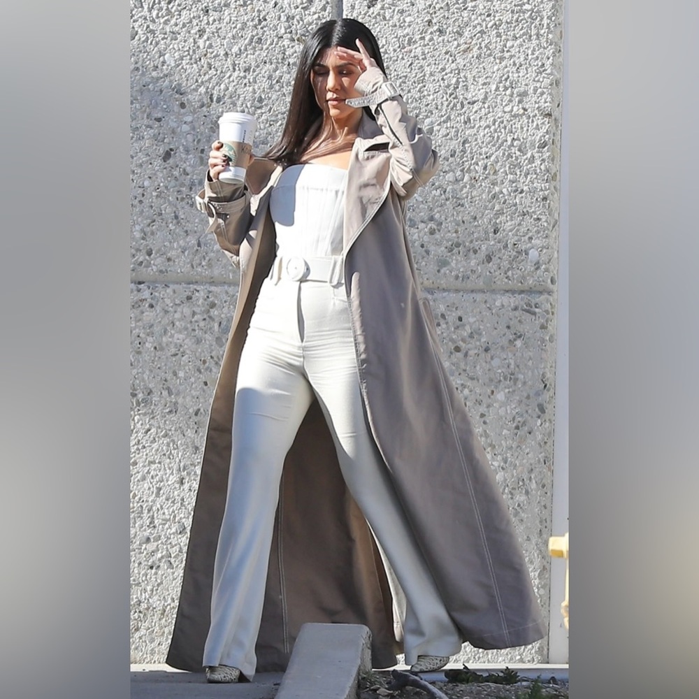 BNWT Marc Jacob’s Redux waterproof swing trench as seen on Kourtney K